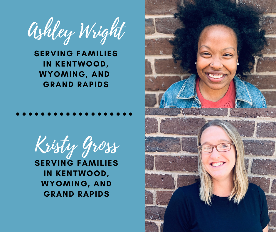 Bright Beginnings Staff 20-21 Ashley Wright and Kristy Gross