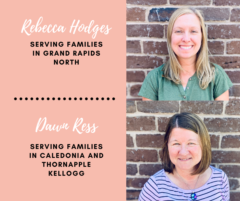 Bright Beginnings Staff 20-21 Rebecca Hodges and Dawn Ress