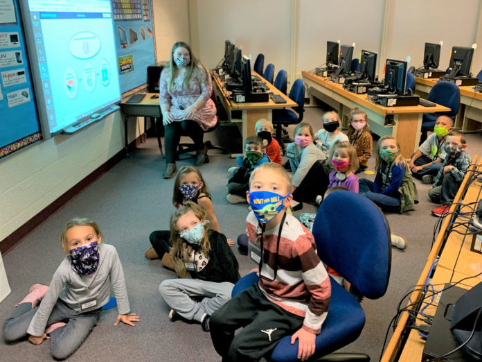 STEM teacher Nicole Andreas shares how to use Roadmaps digital content with kindergarteners (courtesy)